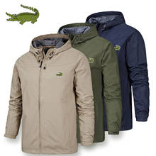 Men's High Quality Outdoor Mountaineering Sports Jacket Zipper Hooded Jacket Printed Rain Jacket Sports Jacket 2024 - buy cheap
