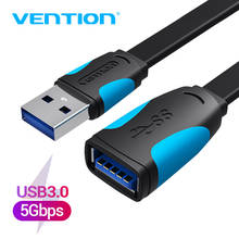 Vention USB 3.0 Extension Cable Male to Female Extender Cable Fast Speed USB 3.0 Cable Extended for laptop PC USB 2.0 Extension 2024 - купить недорого