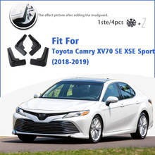 Para-lamas para toyota camry xv70 se xse, 4 peças de proteção automotiva contra respingo 2024 - compre barato