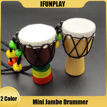 Mini Jambe Drummer Individuality Djembe Pendant Percussion Musical Instrument Necklace African Hand Drum Accessories Gift 2024 - buy cheap
