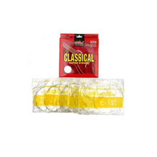 Classical Guitar Strings Set 6-string Classic Guitar Clear Nylon Strings Silver Plated Copper Alloy Wound  A108 2024 - buy cheap