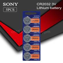 Литиевая батарея sony CR2032 5шт./набор 2024 - купить недорого