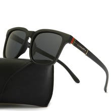 Gafas de sol polarizadas cuadradas de diseño de marca para hombre, lentes de sol de conducción con revestimiento Vintage, UV400, gafas de sol 2024 - compra barato