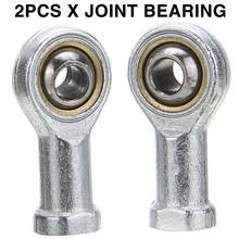 2Pcs 8mm Zinc Alloy Internal Female Metric Thread Rod SI8T/K End Ball Joint Bearing Set Durable with Pitch M8x1.25mm 2024 - buy cheap