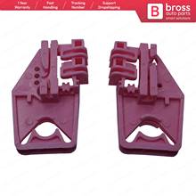 Bross BWR336 + BWR337-Pinza eléctrica LA y LB para puerta Delantera izquierda, 1Z1837461, para Skoda Octavia MK2 1Z 2024 - compra barato