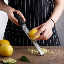 12 Inch Rectangle Stainless Steel Cheese Grater Tools Chocolate Lemon Zester Fruit Peeler Kitchen Gadgets 2024 - buy cheap