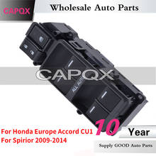 Оригинальный передний левый главный выключатель CAPQX для HONDA Europe ACCORD CU1 для SPIRIOR 2009 2010 2011 2012- 2014 2024 - купить недорого