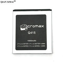Batería de alta calidad para teléfono Micromax Q415, 1800mAh, nueva 2024 - compra barato