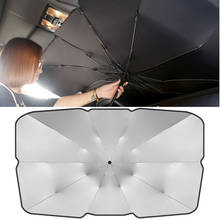 Car Windshield Sunshade Umbrella Type Sun Shade for Car Window Summer Sun Protection Heat Insulation Cloth for Car Front Shading 2024 - купить недорого