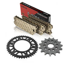 Motorcycle Front Rear Sprocket 520 Chain Set For Kawasaki Ninja EX650 650R EN650 Vulcan KLE650 Versys 400 ER-6f ER-6n ER650 Z650 2024 - buy cheap