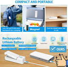 USB Mini Bag Sealer 2 in 1 Rechargeable Portable Bag Vacuum Heat Sealer&Cutter for Plastic Snack PVC Bag Outdoor Picnic Campaign - photo 2026