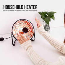 Calentador de aire caliente para el hogar y la Oficina, miniventilador eléctrico de escritorio, enchufe CN, 220V, para invierno 2024 - compra barato