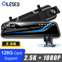 OLESED T95S 10"IPS Screen Car Dvr Mirror Dash Camera Dash Cam Dual Lens Car Camera Full Hd Drive Recorder Stream RearView Mirror 2024 - купить недорого