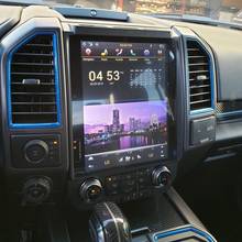 4 + 64 Гб вертикальный экран Android автомобильный мультимедийный плеер для-Ford Raptor F150 2015 + gps-навигация, радио, стерео головное устройство поддержка 2024 - купить недорого