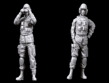 1:35 ratio die-cast resin Russian special forces soldiers 2 figures need to be assembled and colored by themselves 2024 - buy cheap