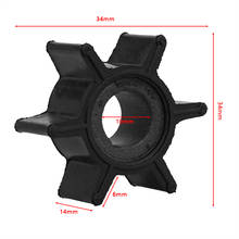 Water Pump Impeller Rubber For Tohatsu/Mercury/Sierra 2/2.5/3.5/4/5/6HP Outboard Motor 6 Blades 369-65021/47-16154-3/18-3098 2024 - купить недорого