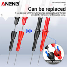 ANENG PT2002 Insulation Piercing Needle 1mm Pin Non Destructive Multimeter Test Probe 10A 600V for 2mm Test Lead Diagnostic Tool 2024 - compre barato