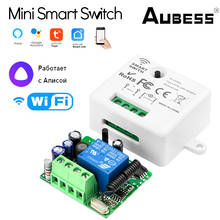 Tuya Mini WiFi DIY Switch RF / Rf433 + WiFi Smart Home Automation Module Works With Alexa Google Home Yandex Alice Smart Life 2024 - buy cheap