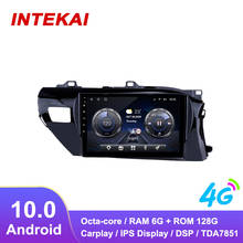 10.1"Android 10.0 Car Radio GPS Navigation autoradio multimedia player for Toyota Hilux RHD 2016 2019 head unit stereo 2024 - buy cheap