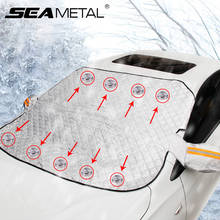 Car Snow Cover Car Cover Windshield Sunshade Outdoor Waterproof Anti Ice Frost Auto Protector Winter Automobiles Exterior Cover 2024 - buy cheap