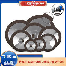 Diamond Grinding Wheel Resin Bond Grinder for Tungsten Steel Milling Cutter Sharpener 125/150/180/200mm 150/240/320/400Grit 1Pc 2024 - buy cheap