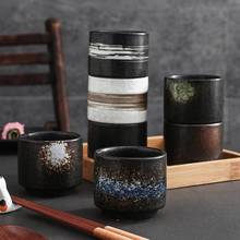 Xícara de café de cerâmica estilo japonês, xícara de chá pessoal de porcelana, utensílios para bebidas, para chá e outras bebidas, caneca de água, atacado, peças 2024 - compre barato