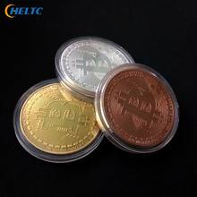 15styles Creative Souvenir Gold Plated Bitcoin Coin Collectible Great Bit Coin Art Collection Physical Gold Commemorative Coin 2024 - buy cheap