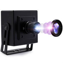 ELP 13MP Não distorção da lente mini webcam USB driver livre para UVC sistema com Sony sensor IMX214 3m cabo 2024 - compre barato