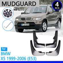 Guardabarros aptos para BMW X5, E53, 1999 ~ 2006, 2000, 2001, 2002, 2003, 2004, accesorios de coche, piezas de repuesto 2024 - compra barato