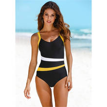 Слитный женский купальник составного кроя с открытой спиной, Женский винтажный купальный костюм, Классическая приталенная летняя пляжная одежда 2021 2024 - купить недорого