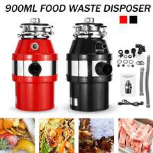 900ML Kitchen Waste Disposer 2600r/Min Food Waste Disposers Kitchen Garbage Disposal Food Crusher with Stainless Steel Grinder 2023 - buy cheap