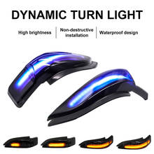 Turn Signal Light LED Side Wing Rearview For Toyota Camry Corolla Prius C Venza Avalon Vios Yaris Scion iM Blue And Yellow Light 2024 - buy cheap