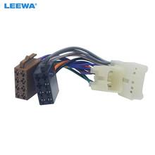 LEEWA Car Stereo Audio Conversion Wire Plug Adapter For ISO to Toyota CD Radio Wiring Harness Original Head Units Cable #CA6168 2024 - buy cheap