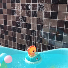 New Baby Bath Toy Swimming Bathroom Electric Rotating Cup Toy Puzzle Cute Lion Rabbit Bath Toys Water Spray Toy For Kids Gift 2024 - buy cheap