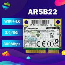 AzureWave-AW-AB116H AW-NB110H AR9462 AR5B22 WB222, Mini pci-express, Bluetooth 4,0 + 300Mbps, WLAN, tarjeta inalámbrica 2024 - compra barato