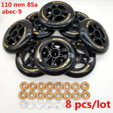 Free shipping speed skate wheel  90 MM 100 mm 110 mm  with bearing 2024 - buy cheap