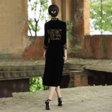 2021 ao dai cheongsam элегантные китайские платья aodai сексуальное восточное платье qipao Вьетнам одежда ao dai платье cheongsam платье 2024 - купить недорого