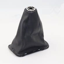 Gaitor shift boot gaiter + quadro + chrome para toyota avensis t25 mk2 ii 03-09 capa de mudança de engrenagem 2024 - compre barato