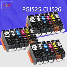 18 шт. совместимых чернильных картриджей PGI 525 CLI 526 для принтеров Canon PIXMA IP4850 IX6550 MG5150 MG5250 MX885 MX895 PGI525 CLI526 2024 - купить недорого