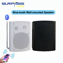 Altavoz estéreo de montaje en pared para interiores y exteriores, sistema de radiodifusión público, PA, Bluetooth, Audio Pro 2024 - compra barato