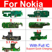 Плата порта Usb для зарядки для Nokia 7,1 TA-1085 TA-1095 TA-1096 TA-1100 Зарядное устройство Usb модуль зарядного устройства USB плата 2024 - купить недорого