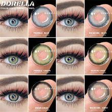 D'ORELLA 1 Pair Color Contact Lenses For Eyes ICELAND Series Contact Lens Beauty Contact Lenses Eye Cosmetic Color Lens Eyes 2024 - купить недорого