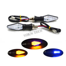 Motorcycle LED Turn Signal Light 12V Steering Lamp FOR SUZUKI BANDIT 650S INTRUDER GSR 600 FOR HONDA CBR 1000RR CBF 1000F 2024 - buy cheap