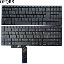 Teclado para computador laptop, novo teclado espanhol/sp para lenovo ideapad 100-15 coloridos 2024 - compre barato