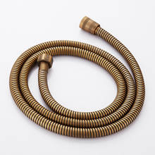 High Quality Bronze Color Hose Antique Brass Shower Hose 1.5m Stainless Steel Shower Pipe Plumbing For Bathroom 2024 - buy cheap