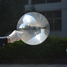 400mm Fresnel Lens Dia Large Optical PMMA Plastic Big Solar Cooker Focal Length 240mm Solar Concentrator Large Magnifying Glass 2024 - buy cheap