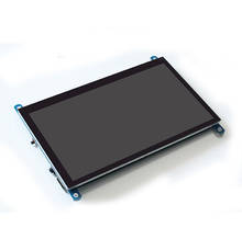 1024x600 Portable 7 Inch Touch HDMI Display Touch Screen Panel hdmi raspberry display LCD DIY Monitor HD Display Pc monitor 2024 - купить недорого