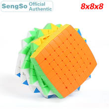 ShengShou-cubo mágico SengSo para niños, juguete educativo de inteligencia, rompecabezas giratorio de velocidad, 8x8x8 2024 - compra barato