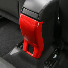 Acessórios do carro plástico ABS Centro Caixa Do Console Apoio de Braço Para Trás Do Painel Interior Da Tampa Da Guarnição Para Jeep Renegado 2015-2019 Carro -styling 2024 - compre barato