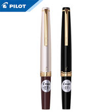 Pilot Elite-pluma estilográfica de bolsillo, pluma estilográfica de 14k, color champán, dorado y negro, versión limitada, modelo 95s, EF/F/M, regalo perfecto, 2019 2024 - compra barato